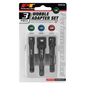 Performance Tool W9030 3 pc. 30 Deg. Wobble Adapter Set