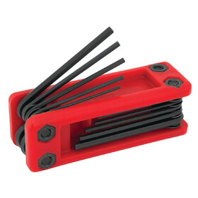 Performance Tool W9184 17 pc. Folding SAE Hex Key Wrench Set
