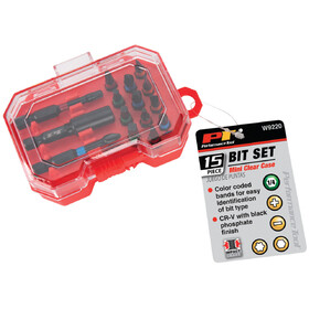 Performance Tool W9220 15 pc. Impact Bit Set in Mini Case