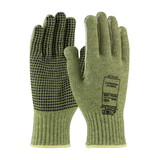 West Chester 08-KA740PD Kut Gard Seamless Knit ACP / Kevlar Blended Glove with PVC Dot Grip and Polyester Lining - Economy Weight