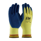PIP 09-K1300 G-Tek KEV Seamless Knit Kevlar Glove with Latex Coated Crinkle Grip on Palm & Fingers