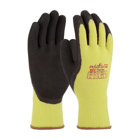 West Chester 09-K1350 PowerGrab KEV Thermo Seamless Knit Kevlar / Acrylic Glove with Latex Coated MicroFinish Grip on Palm &amp; Fingers