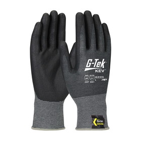 West Chester 09-K1618 G-Tek KEV Seamless Knit Kevlar Blended Glove with Nitrile Coated Foam Grip on Palm &amp; Fingers