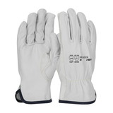 West Chester 09-LC418 PIP Premium Grade Top Grain Goatskin Leather Drivers Glove with Aramid Blend Lining - Keystone Thumb
