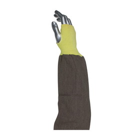 PIP 10-K46 Kut Gard FR Viscose / Kevlar Blended Sleeve with Blue/Gold Elastic End and Thumb Hole