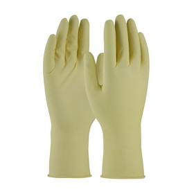 PIP 100-323000 CleanTeam Single Use Class 100 Cleanroom Latex Glove with Fully Textured Grip - 12&quot;