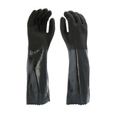 PIP 1087RF PVC Dipped Glove with Interlock Liner and Rough Finish - 18"