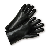 West Chester 1087-P PVC Dipped Glove with Interlock Liner and Smooth Finish - 18"