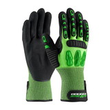 West Chester 120-5130 Maximum Safety TuffMax3 Seamless Knit HPPE Blend with Nitrile Grip and TPR Impact Protection