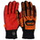 PIP 120-MP3120 Boss Red PVC Grip Palm and Spandex Back - TPR Impact Protection, Price/pair