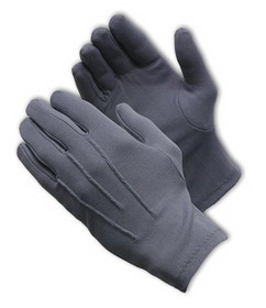 West Chester 130-600GM Cabaret 100% Stretch Nylon Dress Glove with Raised Stitching on Back - Open Cuff
