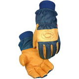 PIP 1354 Caiman Pigskin Leather Palm Glove with Polyester Back and Heatrac Insulation