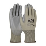 PIP 15-340 G-Tek Suprene Seamless Knit Suprene Blended Glove with Polyurethane Coated Flat Grip on Palm & Fingers