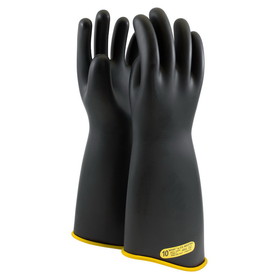 PIP 151-2-18 NOVAX Class 2 Rubber Insulating Glove with Contour Cuff - 18"