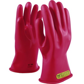 PIP 153-00-11 NOVAX Class 00 Rubber Insulating Glove with Straight Cuff - 11"