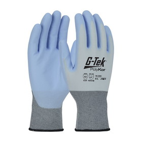 PIP 16-320 G-Tek PolyKor X7 Seamless Knit PolyKor X7 Blended Glove with NeoFoam Coated Palm &amp; Fingers - Touchscreen Compatible