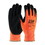 West Chester 16-340OR G-Tek PolyKor Hi-Vis Seamless Knit PolyKor Blended Glove with Double-Dipped Nitrile Coated MicroSurface Grip on Palm &amp; Fingers, Price/Dozen
