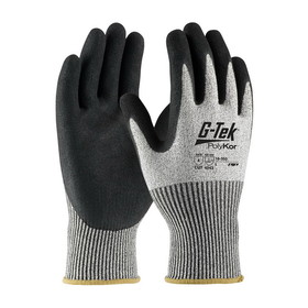 West Chester 16-350 G-Tek PolyKor Seamless Knit PolyKor Blended with Double-Dipped Nitrile Coated MicroSurface Grip on Palm &amp; Fingers
