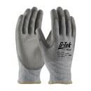 West Chester 16-564 G-Tek PolyKor Industry Grade Seamless Knit PolyKor Blended Glove with Polyurethane Coated Flat Grip on Palm & Fingers - Bulk Pack