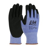 West Chester 16-635 G-Tek PolyKor Seamless Knit PolyKor Blended Glove with Nitrile Coated MicroSurface Grip on Palm & Fingers