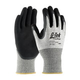 PIP 16-815 G-Tek PolyKor Seamless Knit PolyKor Blended Glove with Double-Dipped Latex Coated MicroSurface Grip on Palm & Fingers