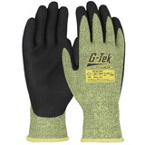 PIP 16-AR413 G-Tek PolyKor AR Seamless Knit PolyKor/Aramid Blend Glove with Neoprene Microsurface Grip on Palm & Fingers