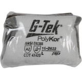 PIP 16-D622V G-Tek PolyKor Seamless Knit PolyKor Blended Glove with Polyurethane Coated Flat Grip on Palm & Fingers - Vend-Ready