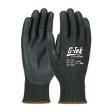 West Chester 16-X585 G-Tek PolyKor Xrystal Seamless Knit PolyKor Xrystal Blended Glove with NeoFoam Coated Palm & Fingers - Touchscreen Compatible