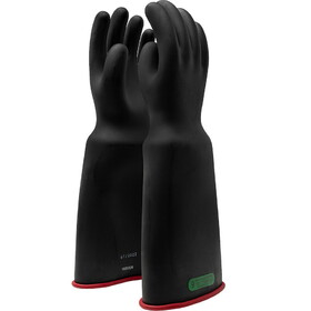 PIP 161-3-18 NOVAX Class 3 Rubber Insulating Glove with Bell Cuff - 18"