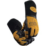 PIP 1832 Caiman Premium Top Grain Leather FR Fleece Lined MIG/Stick Welding Gloves