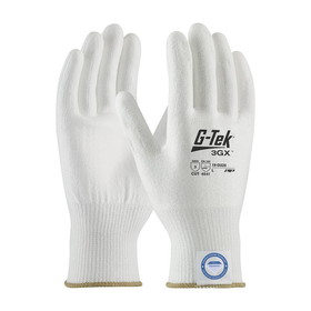 West Chester 19-D325 G-Tek 3GX Seamless Knit Dyneema Diamond Blended Glove with Polyurethane Coated Flat Grip on Palm &amp; Fingers