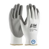 PIP 19-D330 G-Tek 3GX Seamless Knit Dyneema Diamond Blended Glove with Polyurethane Coated Flat Grip on Palm & Fingers