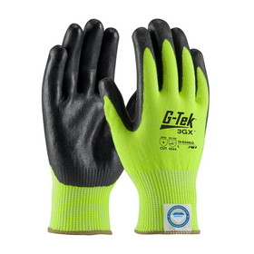 PIP 19-D340LG G-Tek 3GX Seamless Knit Dyneema Diamond Blended Glove with Nitrile Coated Foam Grip on Palm &amp; Fingers