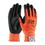 West Chester 19-D340OR G-Tek 3GX Hi-Vis Seamless Knit Dyneema Diamond Blended Glove with Nitrile Coated Foam Grip on Palm &amp; Fingers, Price/Dozen