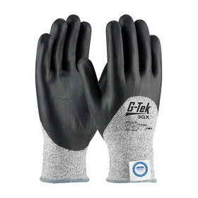 West Chester 19-D355 G-Tek 3GX Seamless Knit Dyneema Diamond Blended Glove with Nitrile Coated Foam Grip on Palm, Fingers &amp; Knuckles