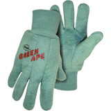 PIP 1BC0313 Boss Premium Grade Chore Glove with Single Layer Palm, Single Layer Back and Nap-Out Finish - Knit Wrist