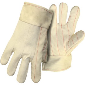 PIP 1BC42128A Hot Wing Extra Heavy Weight Cotton Hotmill Glove with Felt Lining - Band Top