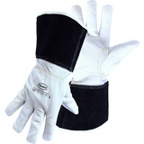 PIP 1JL4061CG Boss Premium Grade Top Grain Goatskin Leather Drivers Glove with Aramid Blended Lining - Gauntlet Cuff