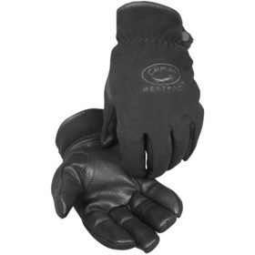PIP 2390 Caiman Goat Grain Leather Palm Glove with Fleece Back and Heatrac Insulation