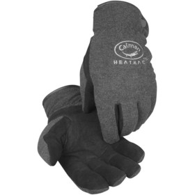PIP 2396 Caiman Deerskin Leather Palm Glove with Fleece Back and Heatrac Insulation