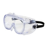 West Chester 248-5190-300B 551 Softsides Indirect Vent Goggle with Clear Blue Body, Clear Lens and Anti-Scratch Coating