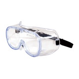 West Chester 248-5290-300B 552 Softsides Non-Vented Goggle with Clear Blue Body, Clear Lens and Anti-Scratch Coating