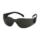 West Chester 250-00-0001 Zenon Z11sm Rimless Safety Glasses with Black Temple, Gray Lens and Anti-Scratch Coating