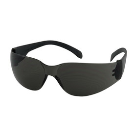 PIP 250-00-0001 Zenon Z11sm Rimless Safety Glasses with Black Temple, Gray Lens and Anti-Scratch Coating