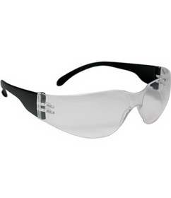 PIP 250-00-0002 Zenon Z11sm Rimless Safety Glasses with Black Temple, I/O Lens and Anti-Scratch Coating