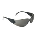 West Chester 250-01-0001 Zenon Z12 Rimless Safety Glasses with Black Temple, Gray Lens and Anti-Scratch Coating