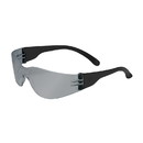 West Chester 250-01-0005 Zenon Z12 Rimless Safety Glasses with Black Temple, Silver Mirror Lens and Anti-Scratch Coating