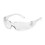 PIP 250-01-0300 Zenon Z12 Extended Bridge Rimless Safety Glasses with Clear Temple, Clear Lens and Anti-Scratch Coating, Price/Pair