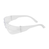 West Chester 250-01-0900 Zenon Z12 Rimless Safety Glasses with Clear Temple, Clear Lens and Anti-Scratch Coating