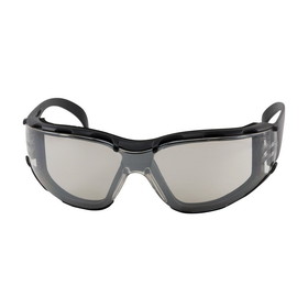 PIP 250-01-F022 Zenon Z12 Foam Rimless Safety Glasses with Black Temple, I/O Lens, Foam Padding and Anti-Scratch / Anti-Fog Coating